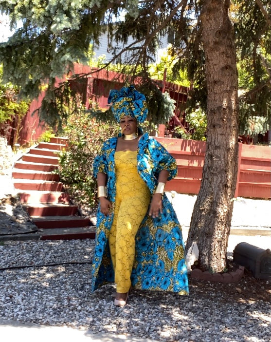 Jumper with Kimono or Cape Ensemble